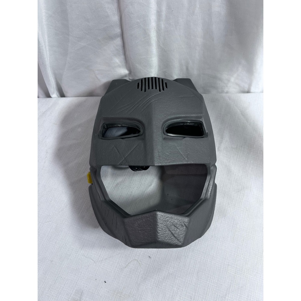 DC Comics Batman Voice Changer Mask OS Charcoal Grey Battle Scratched Kids